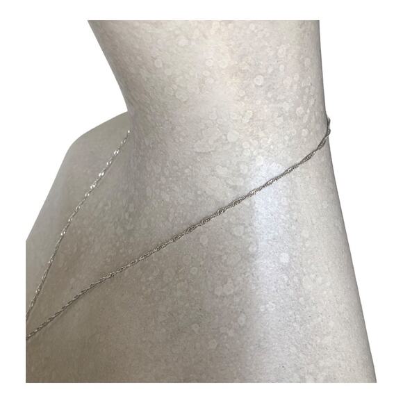 Bohemian Timeless Teardrop Leaf Turquoise Silver Feather Chain Pendant Necklace - Picture 9 of 15